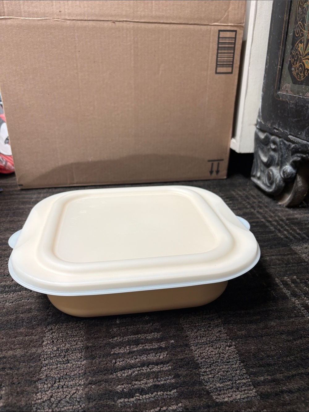 Brand New Vintage Tupperware 3 piece OvenWorks Casserole 2 qt